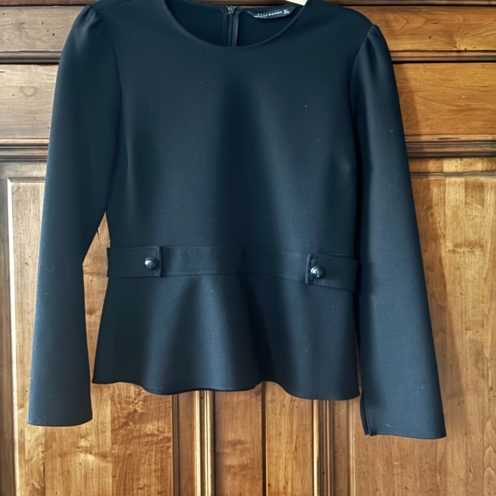 Zara Peplum Women's Top